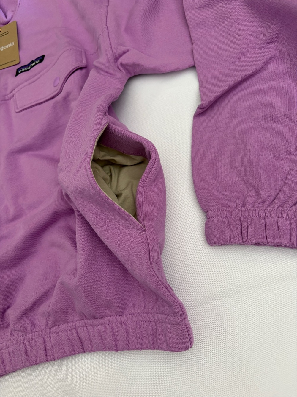 Patagonia Daily Snap-T Pullover P/O Women's Size S Brisk Purple - Picture 10 of 11